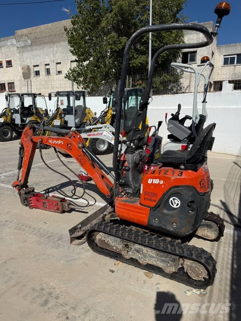 Kubota U 10-3 Mini ekskavatori < 7 t