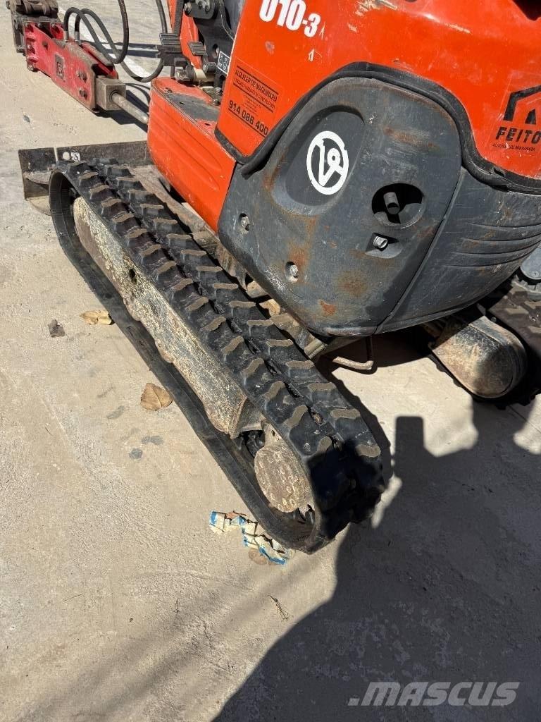 Kubota U 10-3 Mini ekskavatori < 7 t