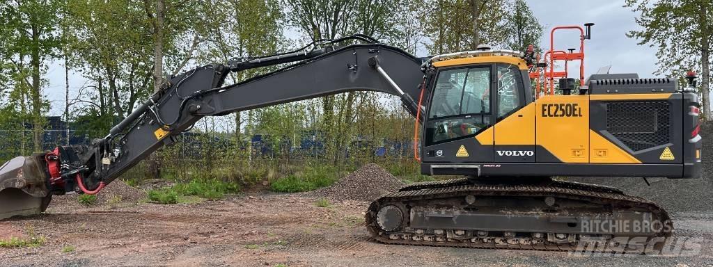 Volvo EC 250 EL Kāpurķēžu ekskavatori