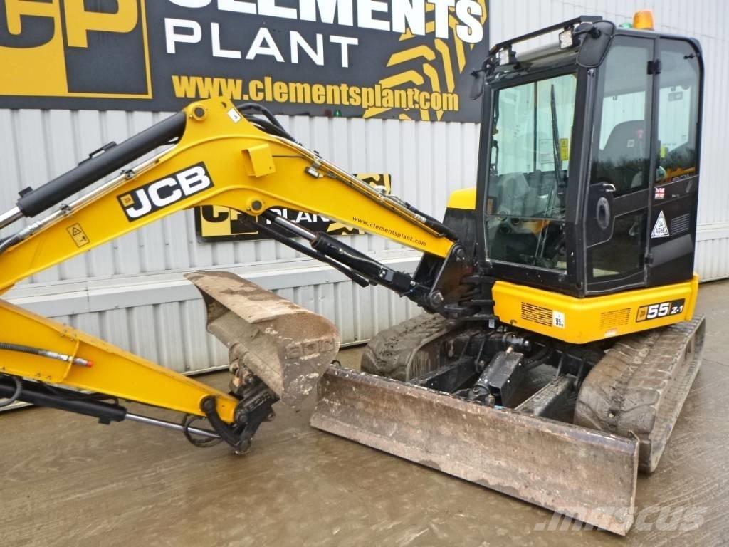JCB 55 Z-1 Mini ekskavatori < 7 t