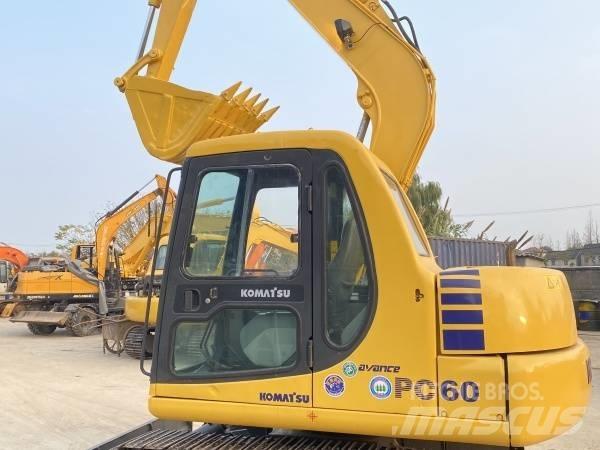 Komatsu PC 60 Kāpurķēžu ekskavatori