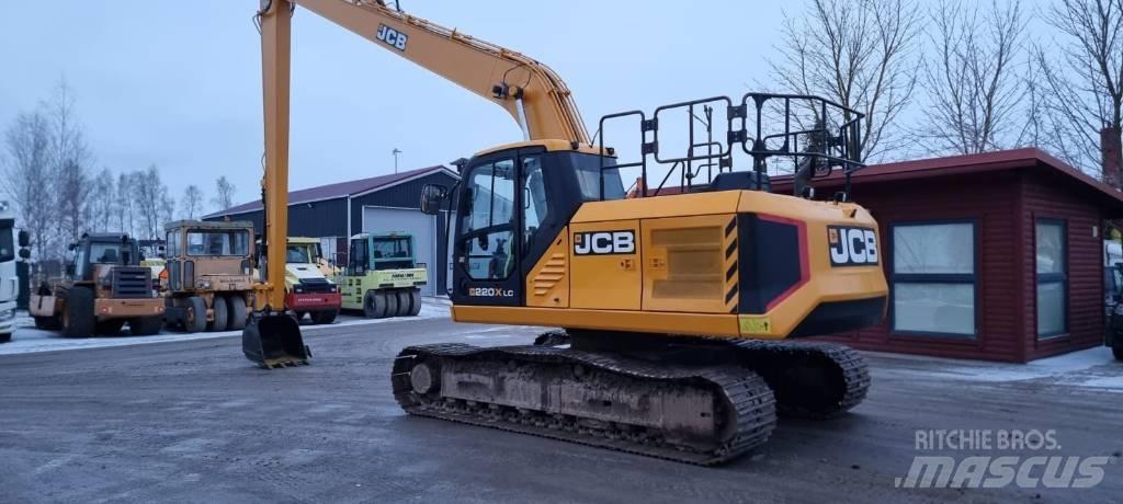 JCB 220 X Long Kāpurķēžu ekskavatori