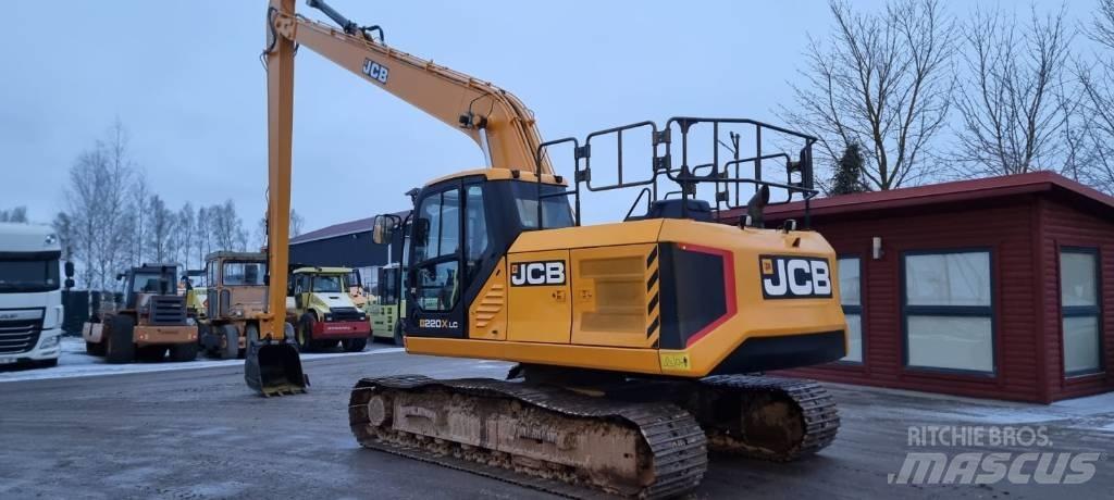 JCB 220 X Long Kāpurķēžu ekskavatori