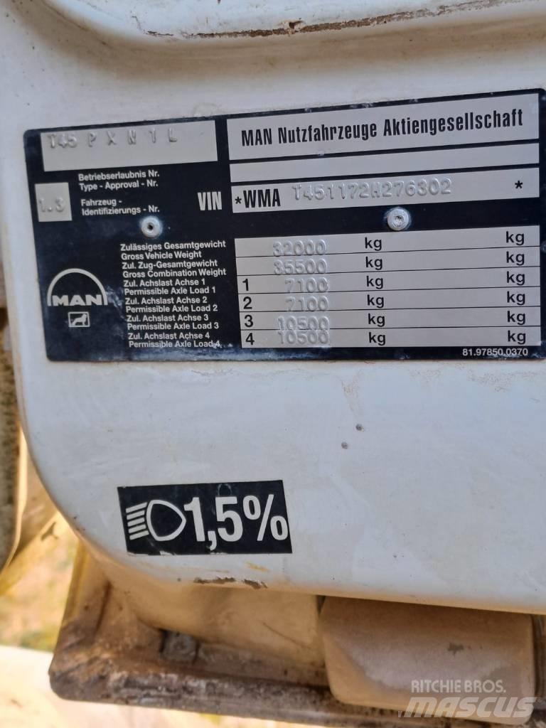 MAN T45 P X N 1 L Betona/javas maisītāji
