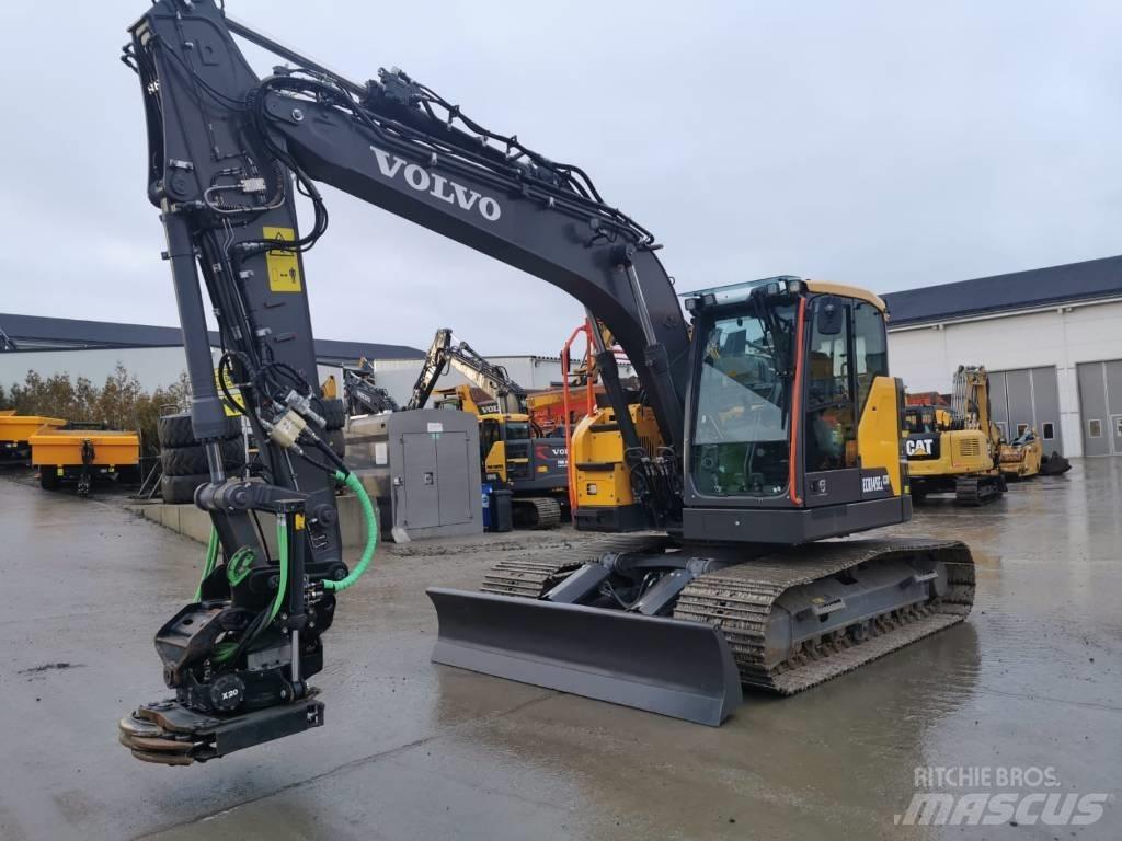 Volvo ECR145EL Kāpurķēžu ekskavatori