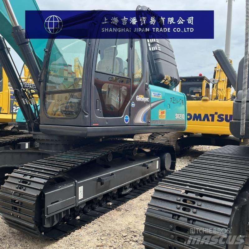 Kobelco SK 210 Kāpurķēžu ekskavatori