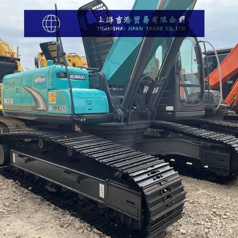 Kobelco SK 210 Kāpurķēžu ekskavatori