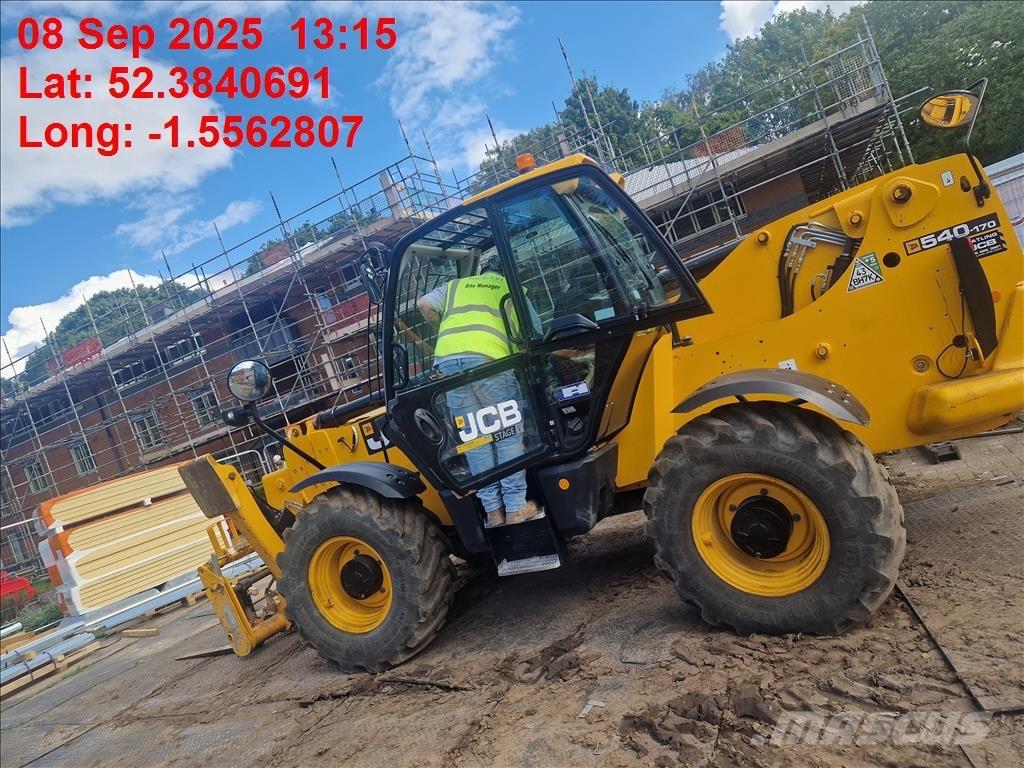 JCB 540-170 Teleskopiskie manipulatori