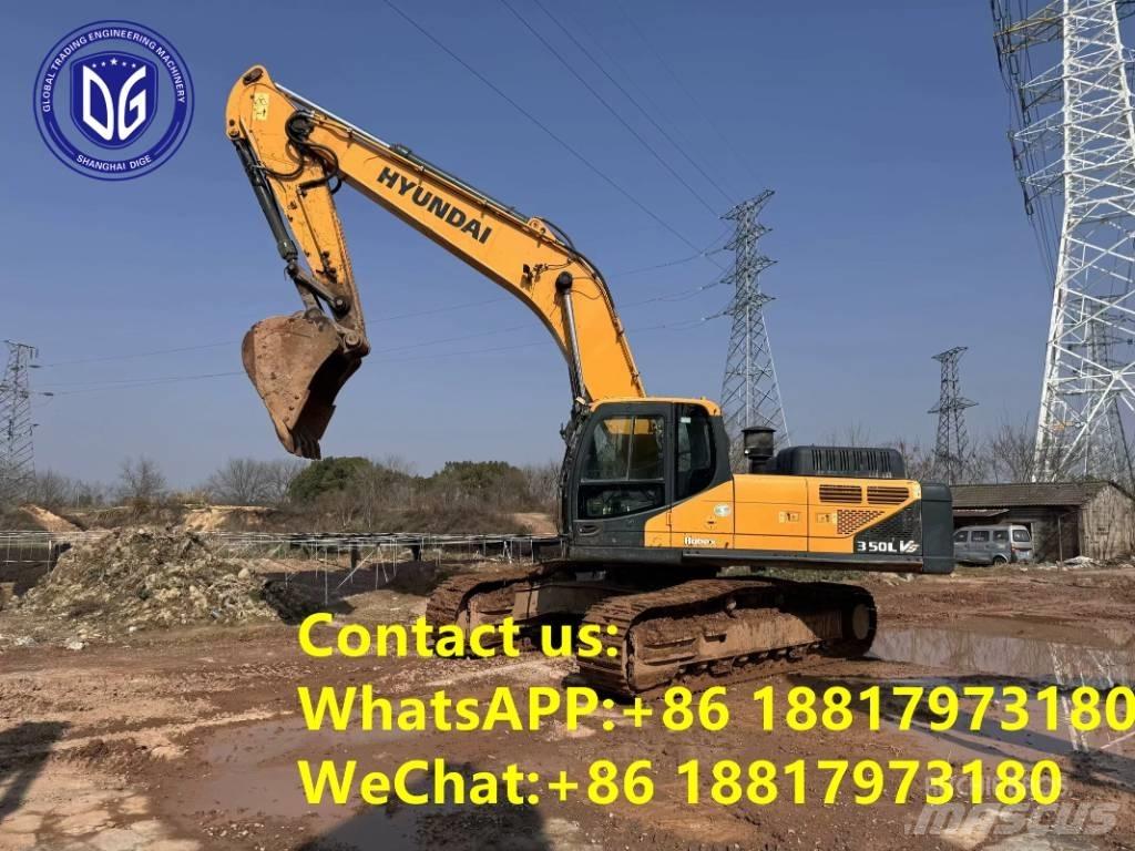 Hyundai R350LVS Kāpurķēžu ekskavatori