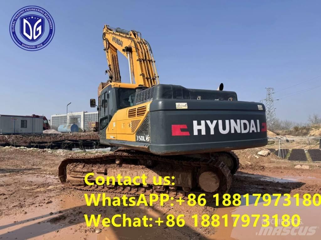 Hyundai R350LVS Kāpurķēžu ekskavatori