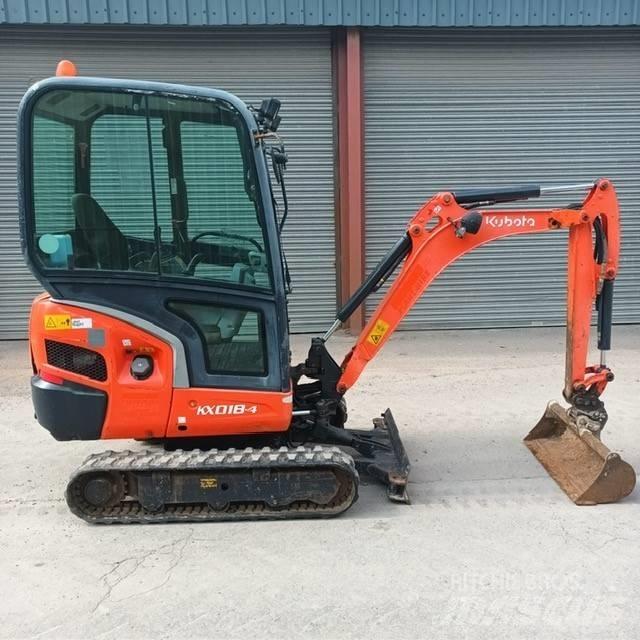 Kubota KX 018-4 Mini ekskavatori < 7 t