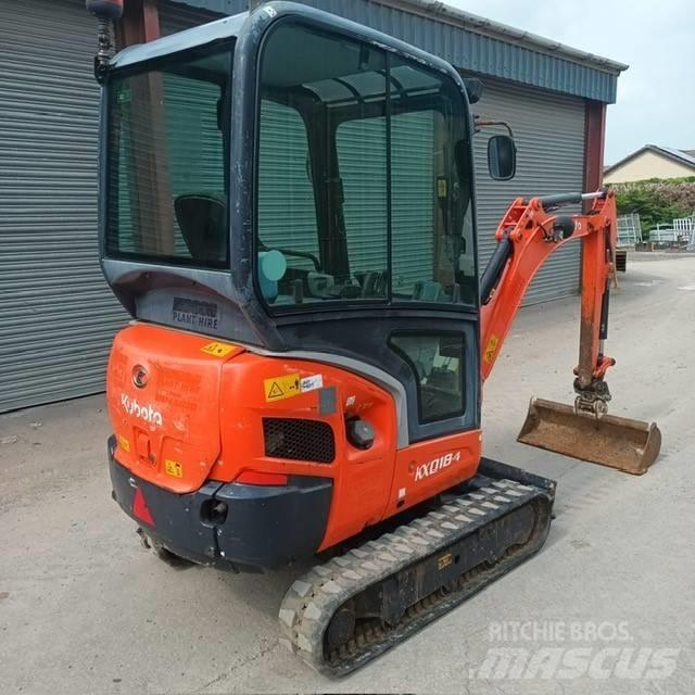 Kubota KX 018-4 Mini ekskavatori < 7 t