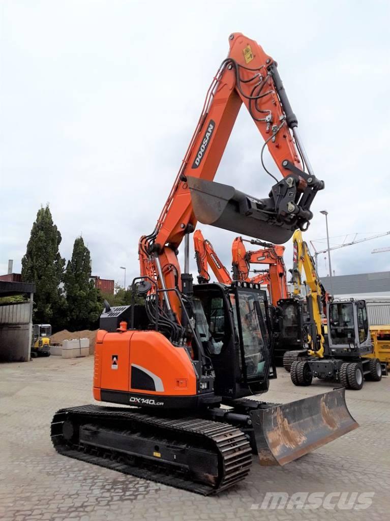 Doosan DX140LCR-5 Kāpurķēžu ekskavatori