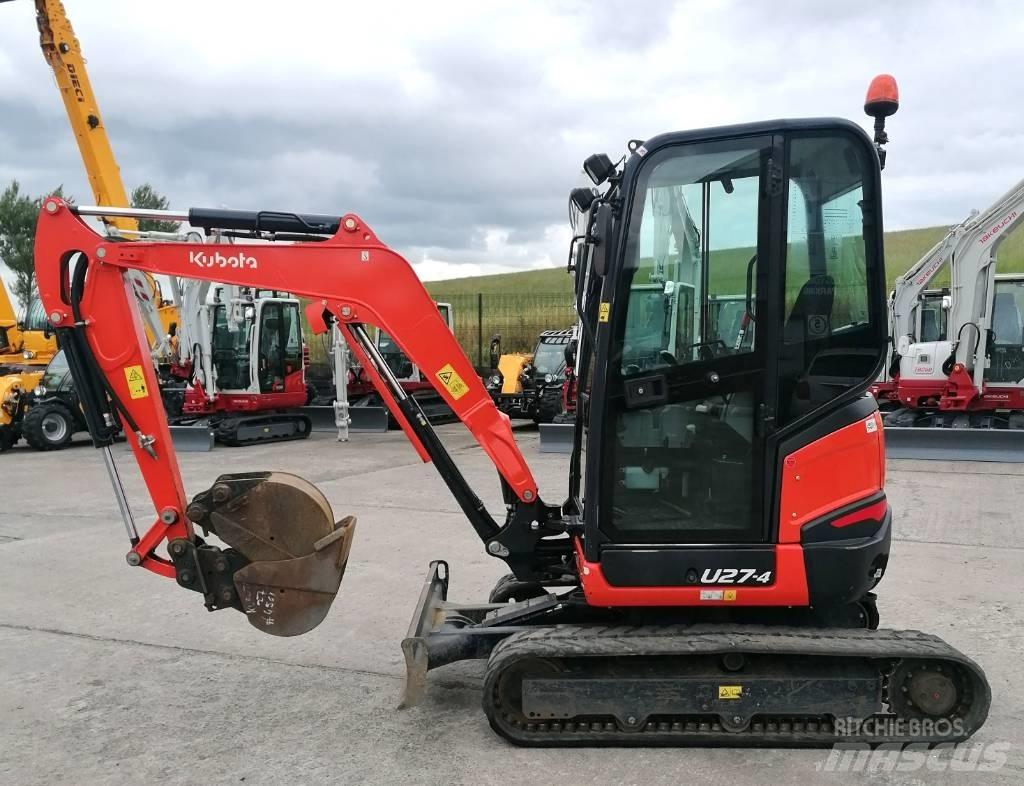 Kubota U27-4 Mini ekskavatori < 7 t