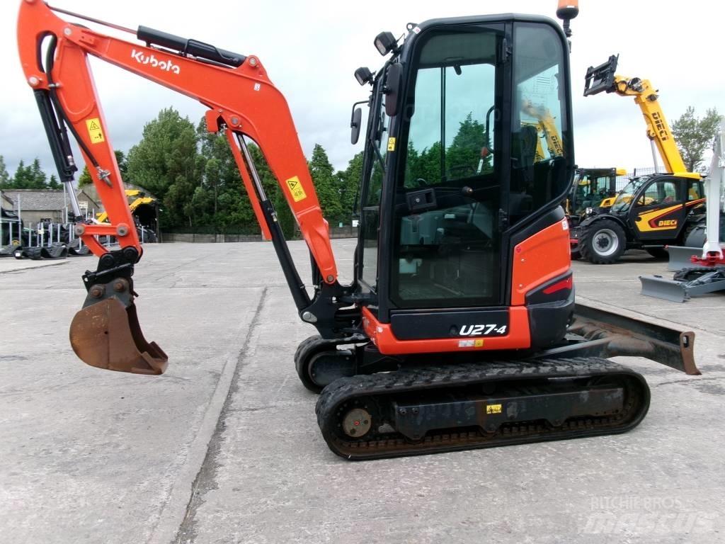 Kubota U27-4 Mini ekskavatori < 7 t