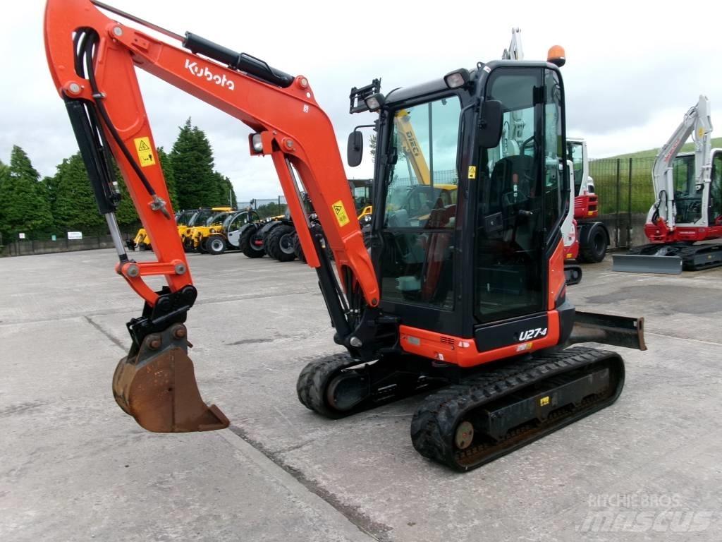 Kubota U27-4 Mini ekskavatori < 7 t