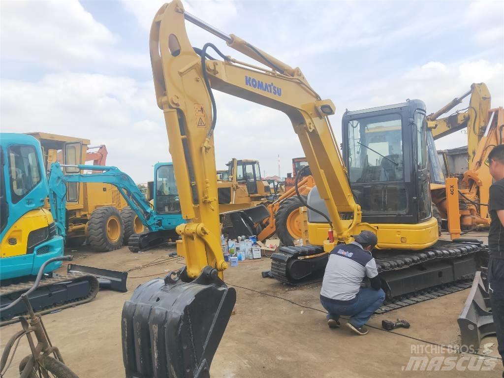 Komatsu PC 50 MR Kāpurķēžu ekskavatori