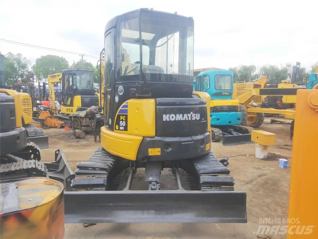 Komatsu PC 50 MR Kāpurķēžu ekskavatori