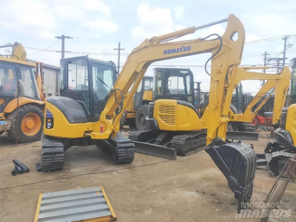 Komatsu PC 50 MR Kāpurķēžu ekskavatori