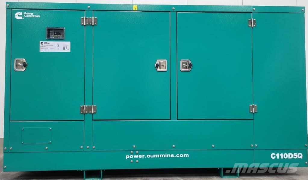 Cummins C110D5Q Dīzeļģeneratori