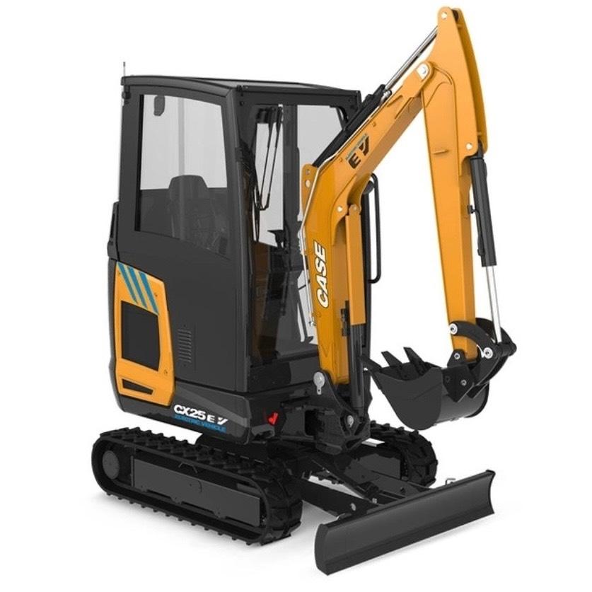 CASE CX 25 EV Mini ekskavatori < 7 t