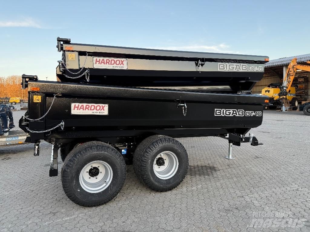 Bigab BT 10 HARDOX Pašizgāzēju piekabes