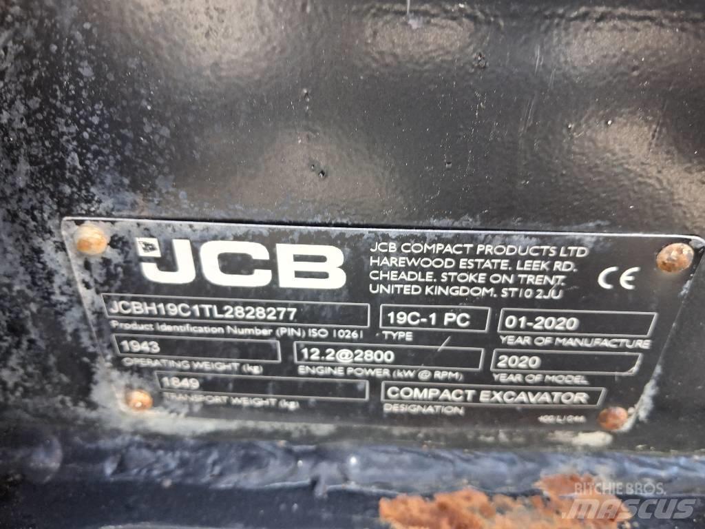 JCB 19 C-1 Mini ekskavatori < 7 t