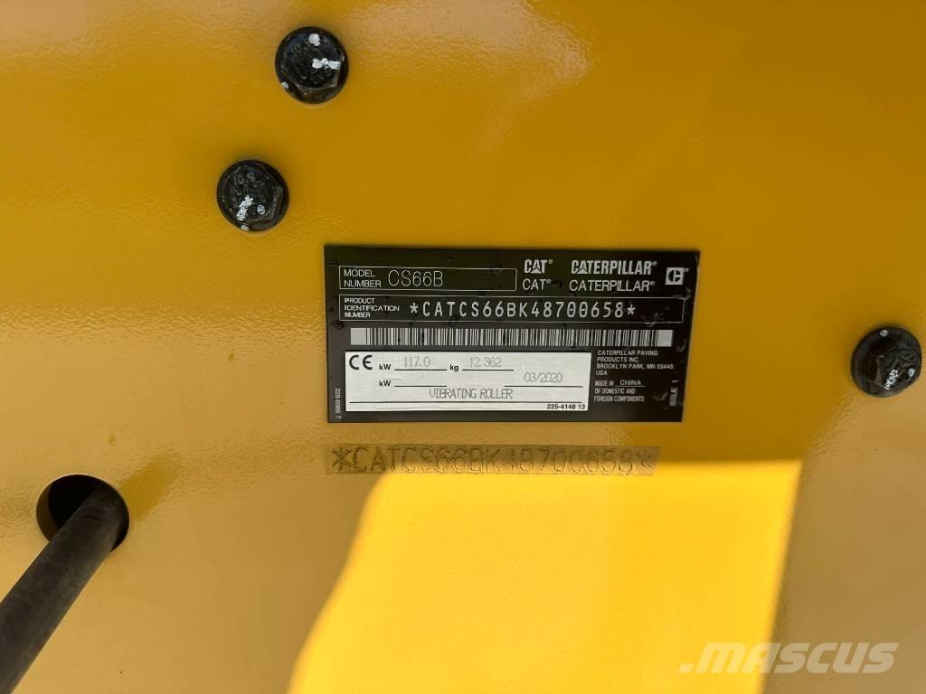 CAT CS 66 B Vienvalča grunts veltņi