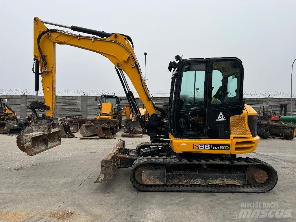 JCB 86 C-1 Vidēja lieluma ekskavatori 7 t - 12 t