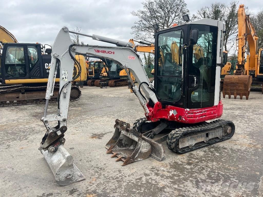 Takeuchi TB 23 R Mini ekskavatori < 7 t