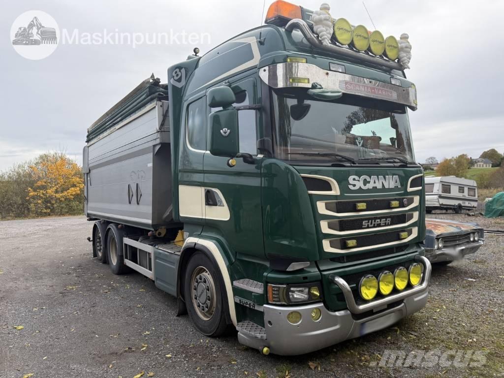 Scania R 580 Pašizgāzējs