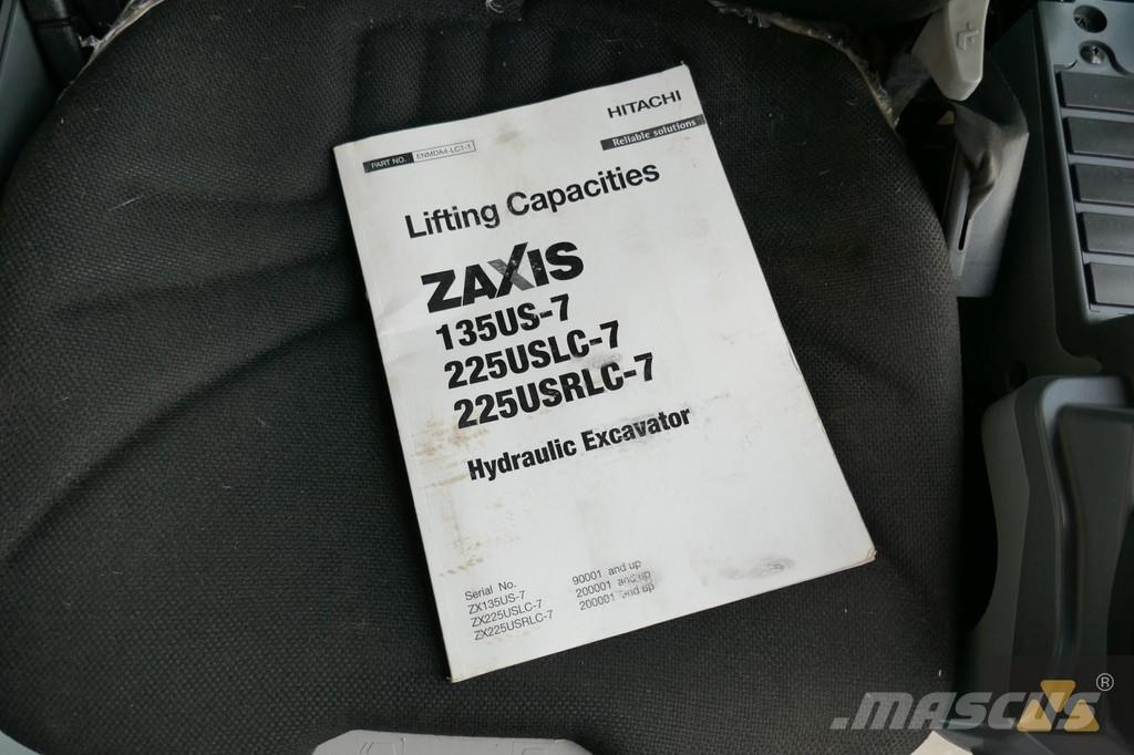 Hitachi ZX210LC-7 Kāpurķēžu ekskavatori