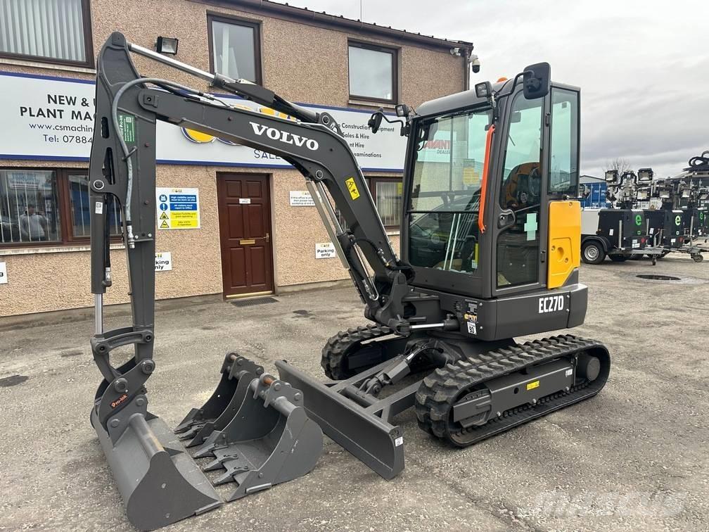 Volvo EC 27 D Mini ekskavatori < 7 t
