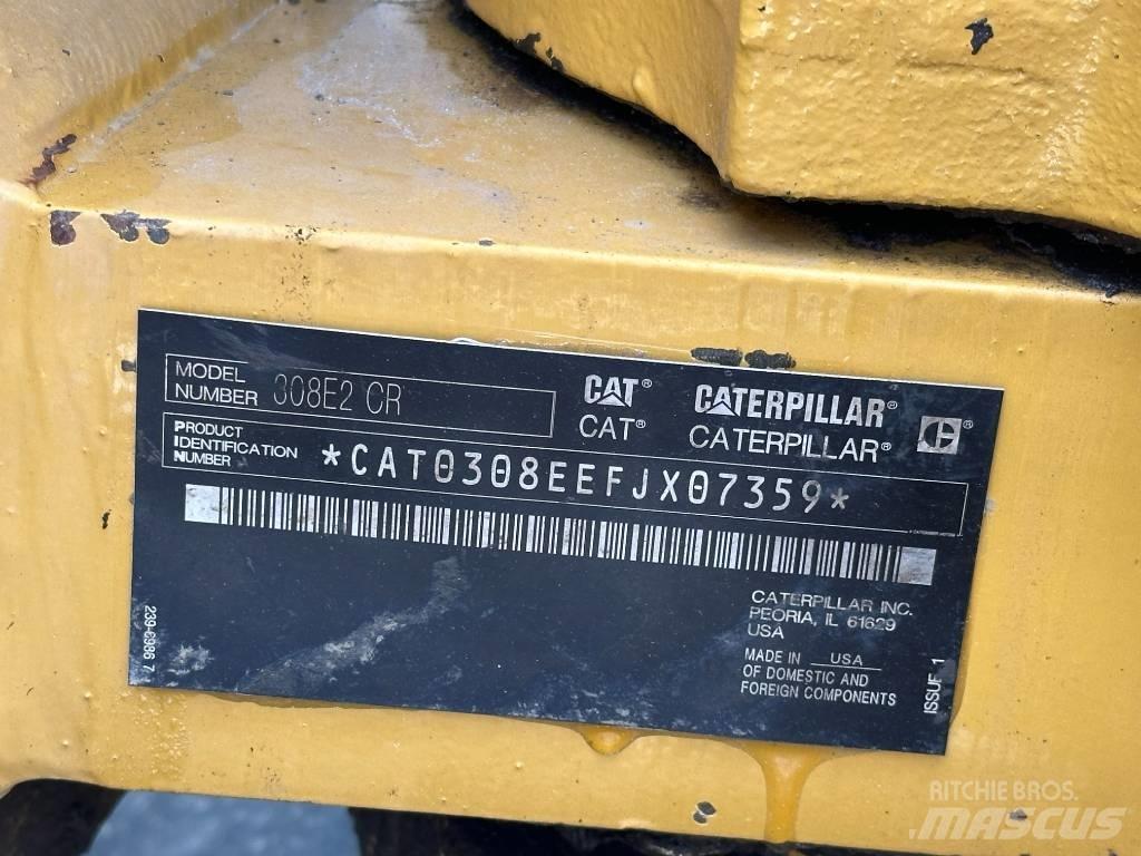 CAT 308 E 2 CR Vidēja lieluma ekskavatori 7 t - 12 t