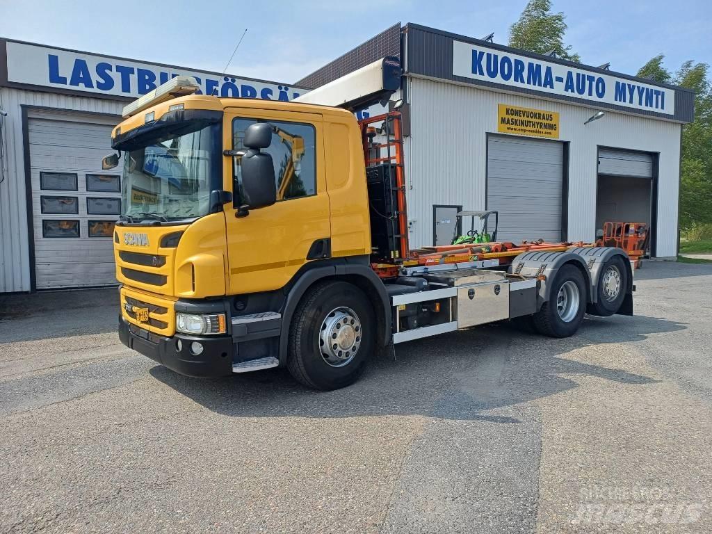 Scania P 370 Treileri ar āķi
