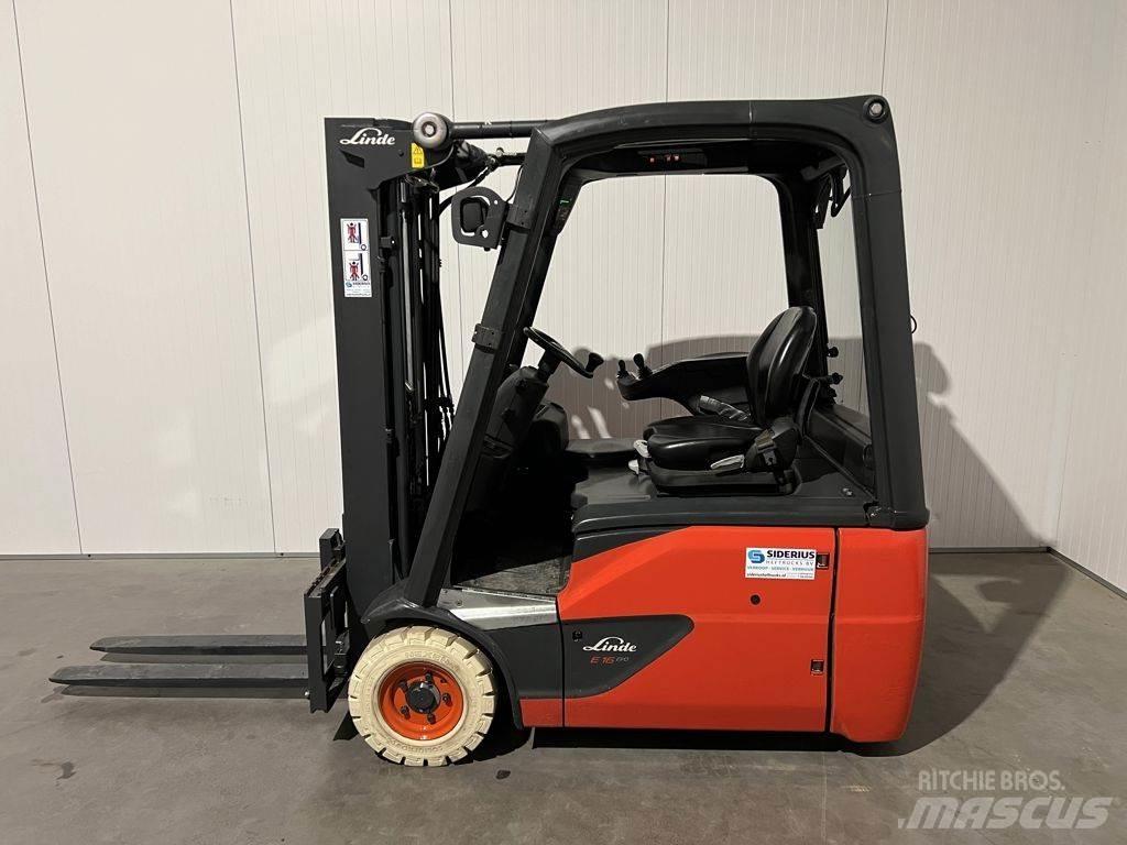 Linde E16-02 Elektriskie iekrāvēji