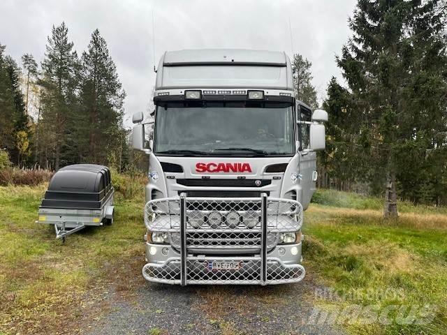 Scania R 560 6*2 Platformas/izkraušana no sāniem