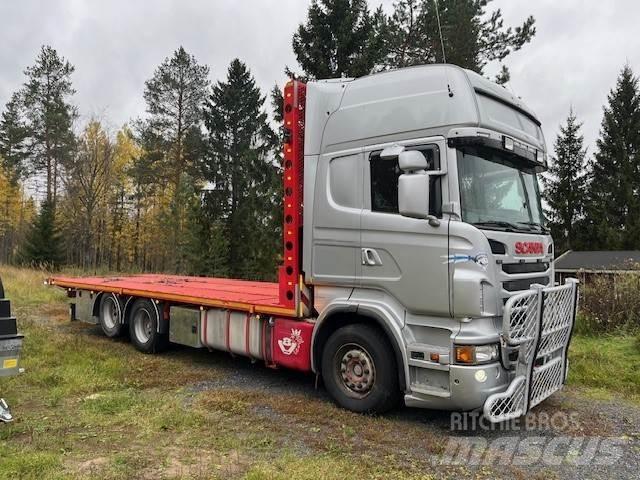Scania R 560 6*2 Platformas/izkraušana no sāniem