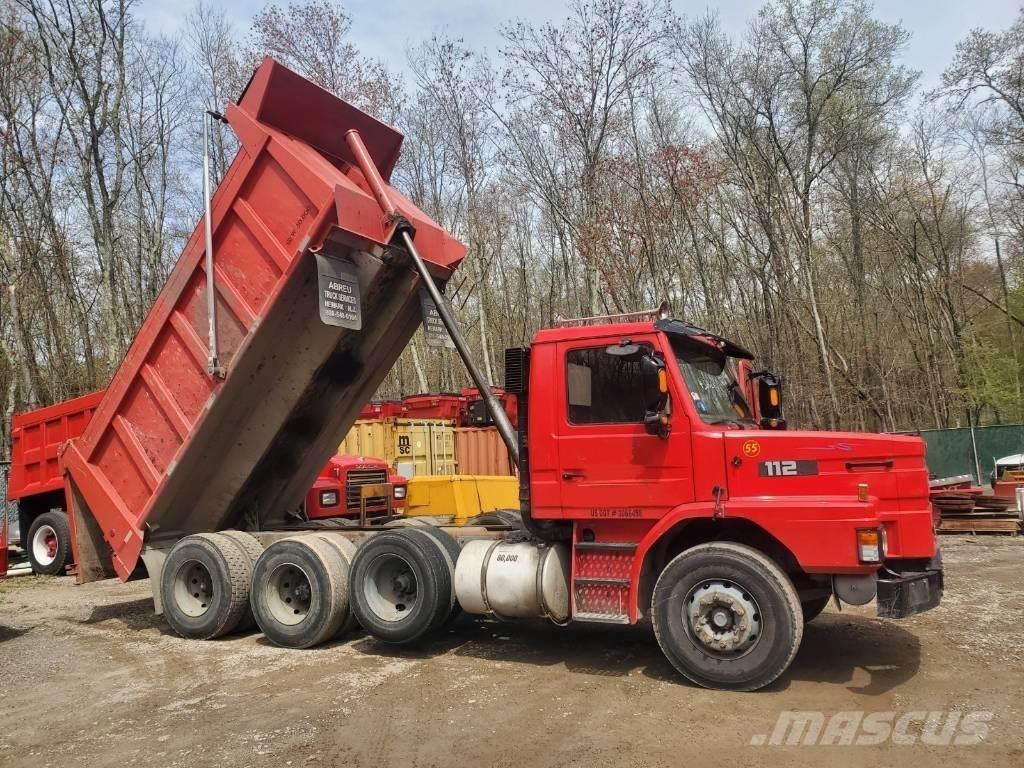 Scania 112 - Tri Axle Pašizgāzējs