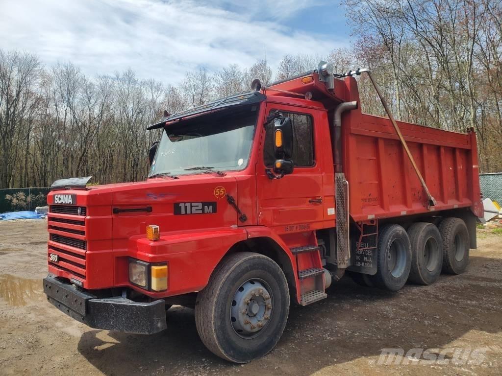 Scania 112 - Tri Axle Pašizgāzējs