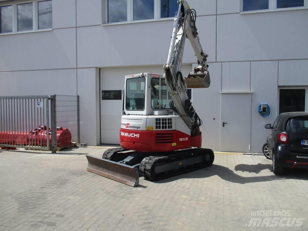 Takeuchi TB 153 FR Mini ekskavatori < 7 t