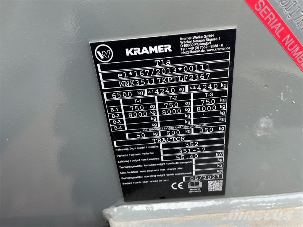 Kramer KL30.8T Teleskopiskie manipulatori