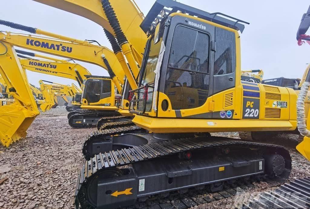 Komatsu pc220-8 Kāpurķēžu ekskavatori