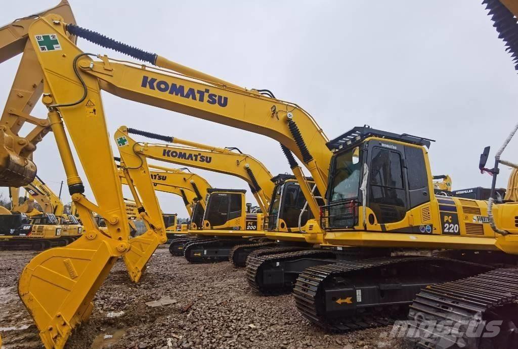 Komatsu pc220-8 Kāpurķēžu ekskavatori