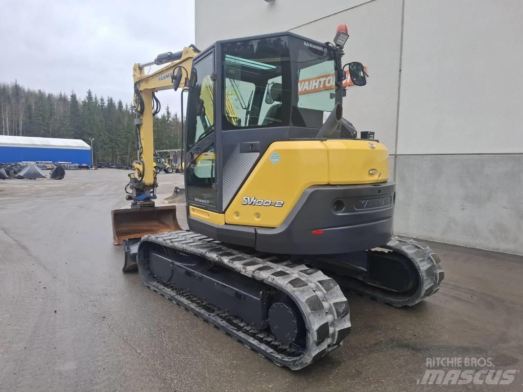 Yanmar SV 100-2A Vidēja lieluma ekskavatori 7 t - 12 t