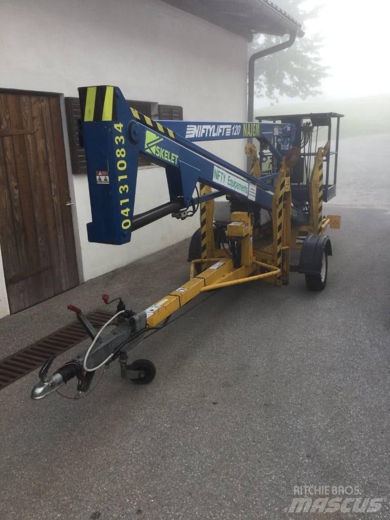 Niftylift 120HDE Pacēlājplatformas - piekabes