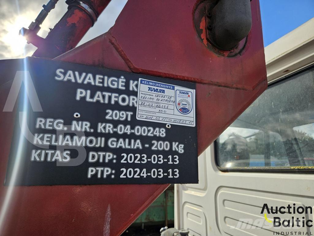 MAN 8.103 Pacēlāji uz automašīnas bāzes