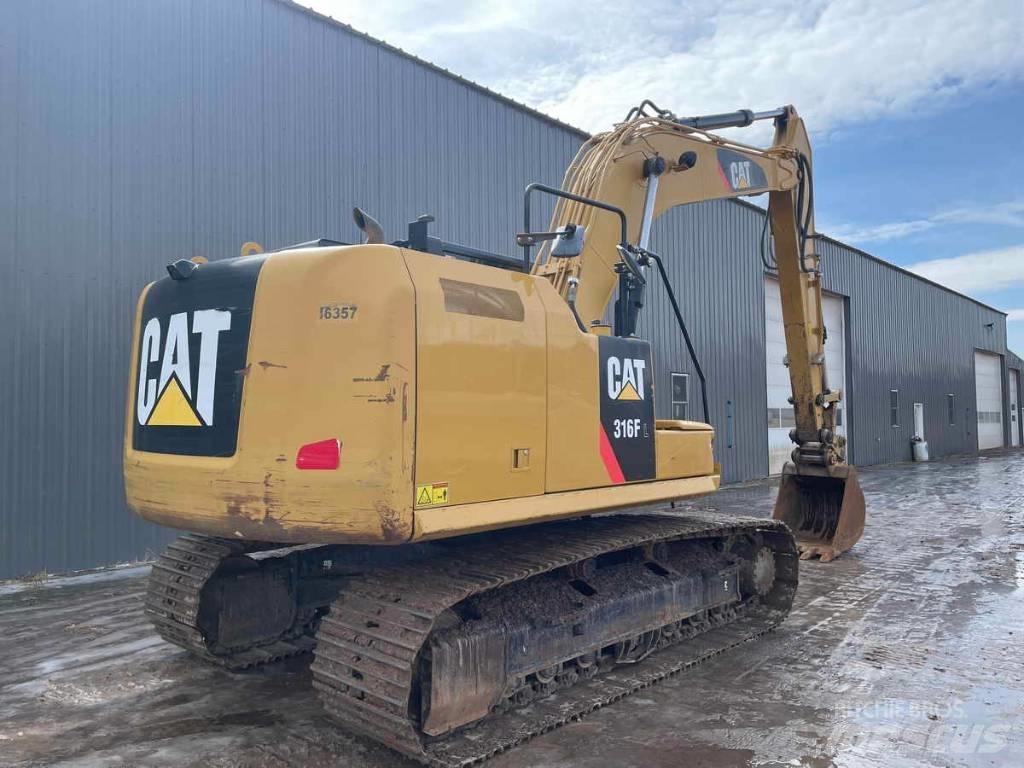 CAT 316FL Kāpurķēžu buldozeri