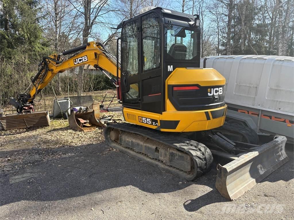 JCB 55Z-1 T3 Kāpurķēžu ekskavatori