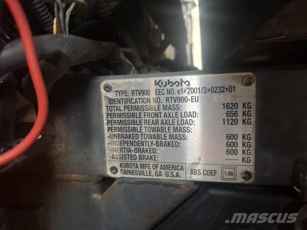 Kubota RTV 900 UTV